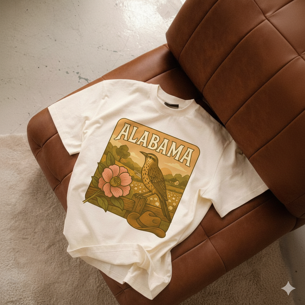 Alabama - State - Tshirt