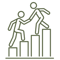 Full support + guidance when needed